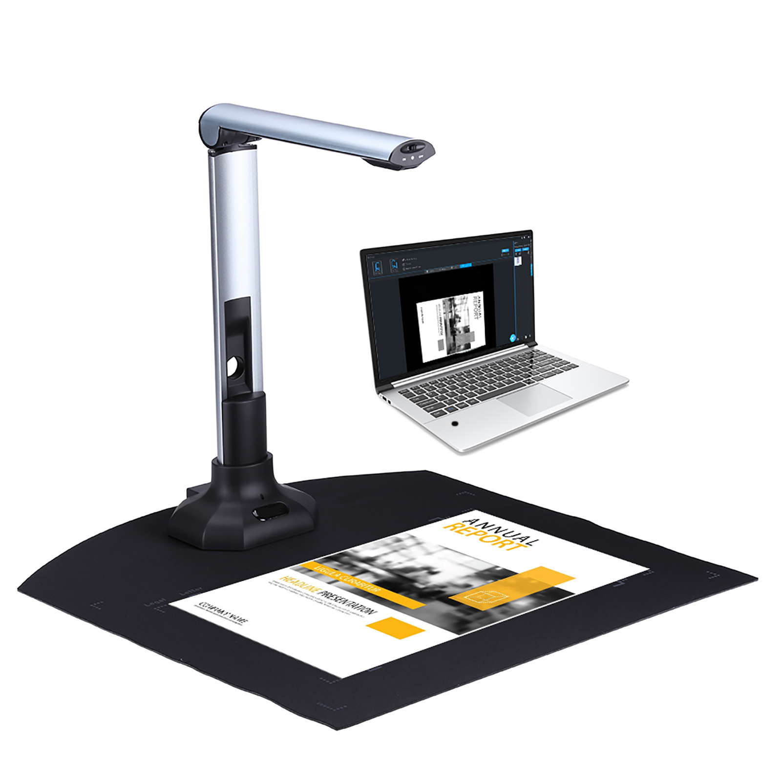 Document Scanner Portable - كاميرا مستندات محمولة قابلة للطي بدقة