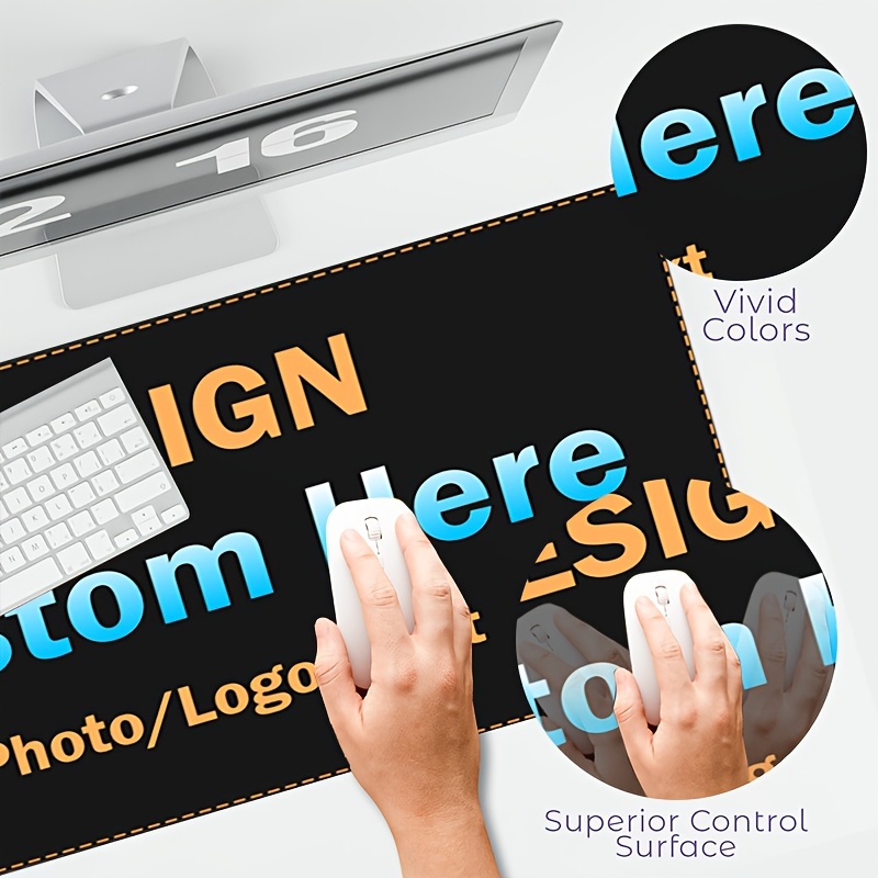 لوحة ماوس مخصصة بتصميمك الخاص، - مراجعة Home Office Logo وسعره