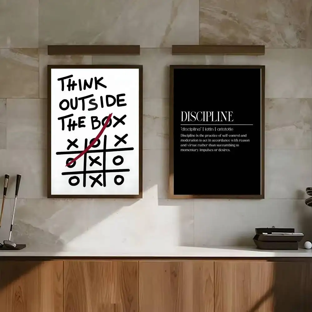لوحة فنية جدارية بتصميم ملهم ب - مراجعة Home Office Room Inspiration وسعره