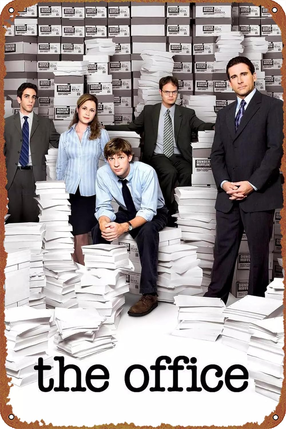 ملصق مكتبي، ملصق مسلسل تلفزيون - مراجعة Home Office Logo وسعره