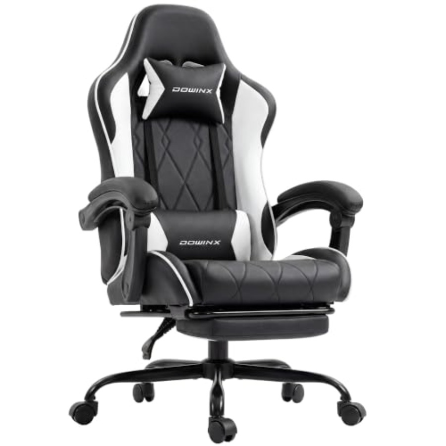 كرسي ألعاب مع مسند للقدمين، كر - مراجعة Ergonomic Office Chair وسعره