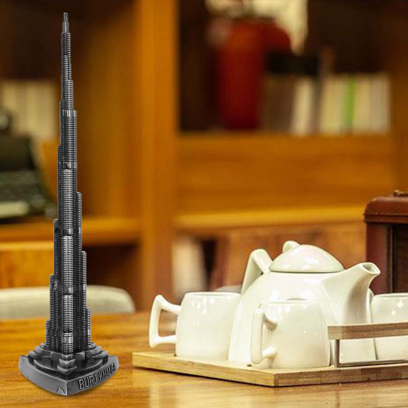 نموذج برج خليفة من السبائك، تم - مراجعة Home Office Dubai وسعره