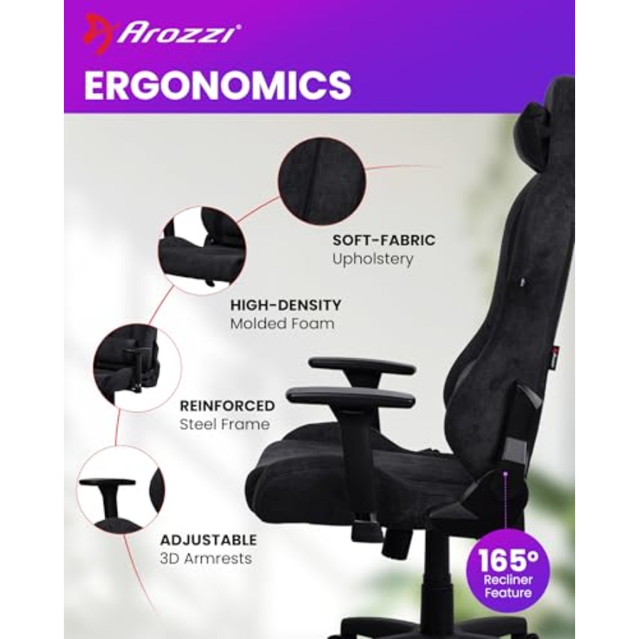 كرسي ألعاب للاستخدام في المكتب - مراجعة Ergonomic Office Chair وسعره