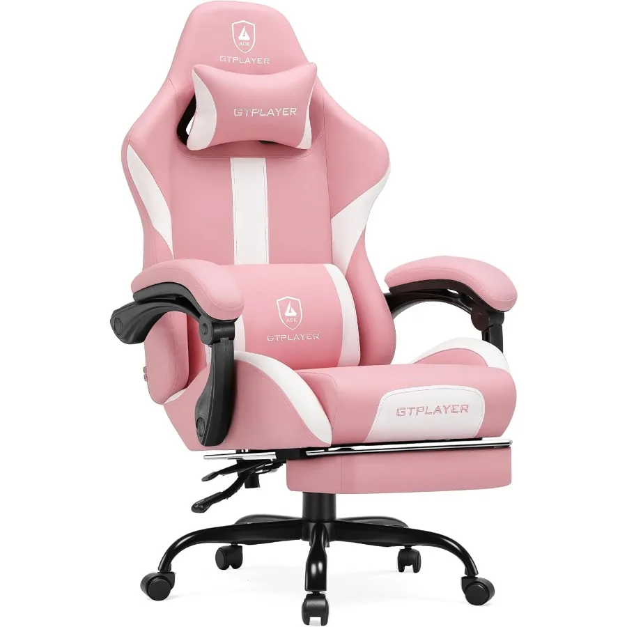 كرسي ألعاب مزود بمسند للقدمين  - مراجعة Ergonomic Office Chair وسعره