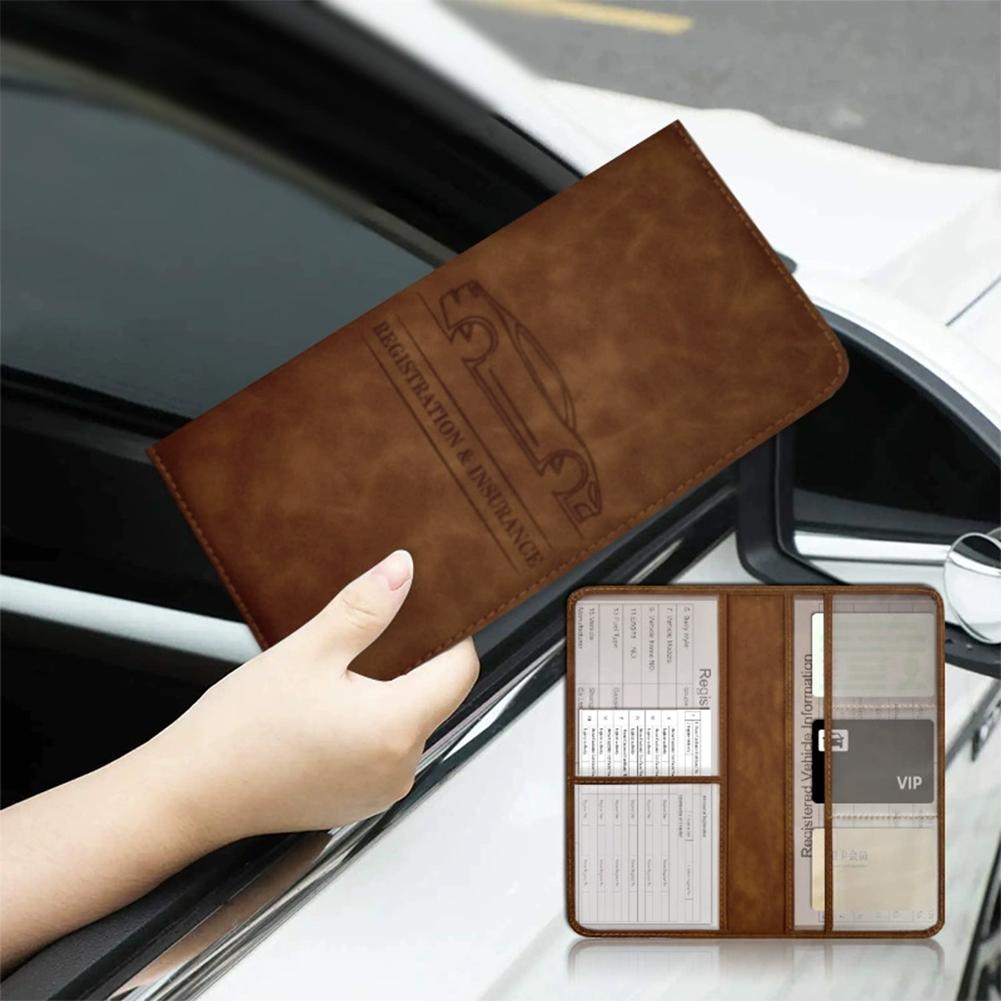 حافظة بطاقات التأمين والتسجيل  - مراجعة Document Holder Stand وسعره