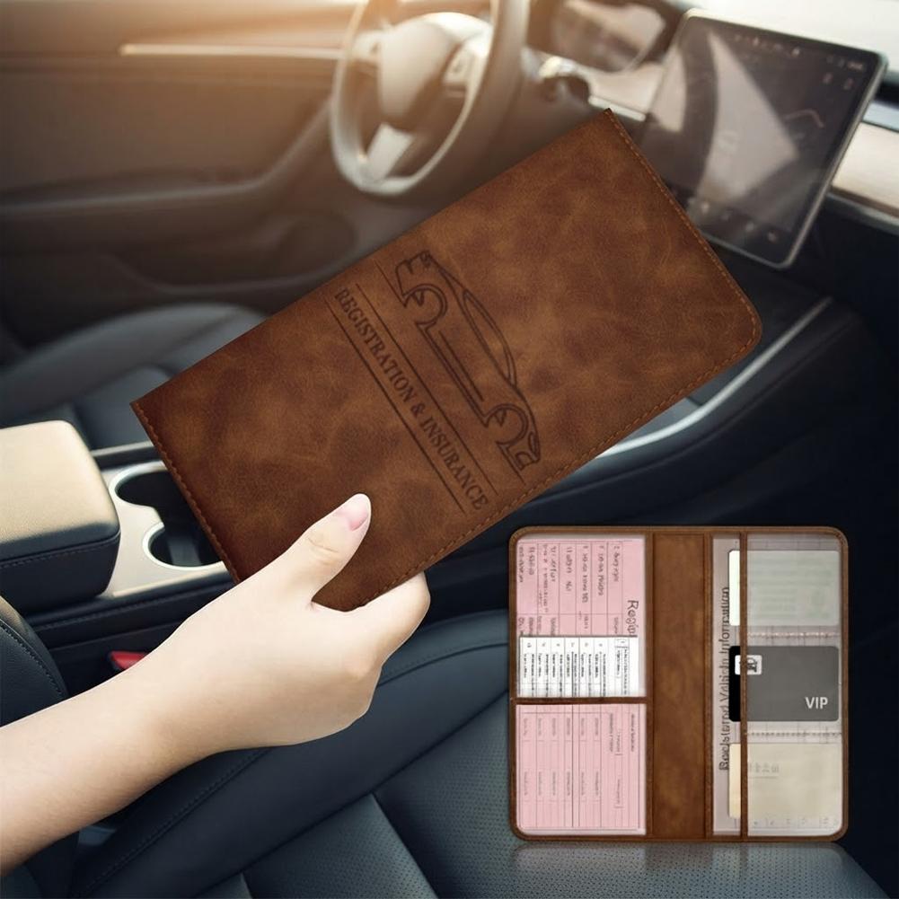 حافظة بطاقات التأمين والتسجيل  - مراجعة Document Holder Stand وسعره