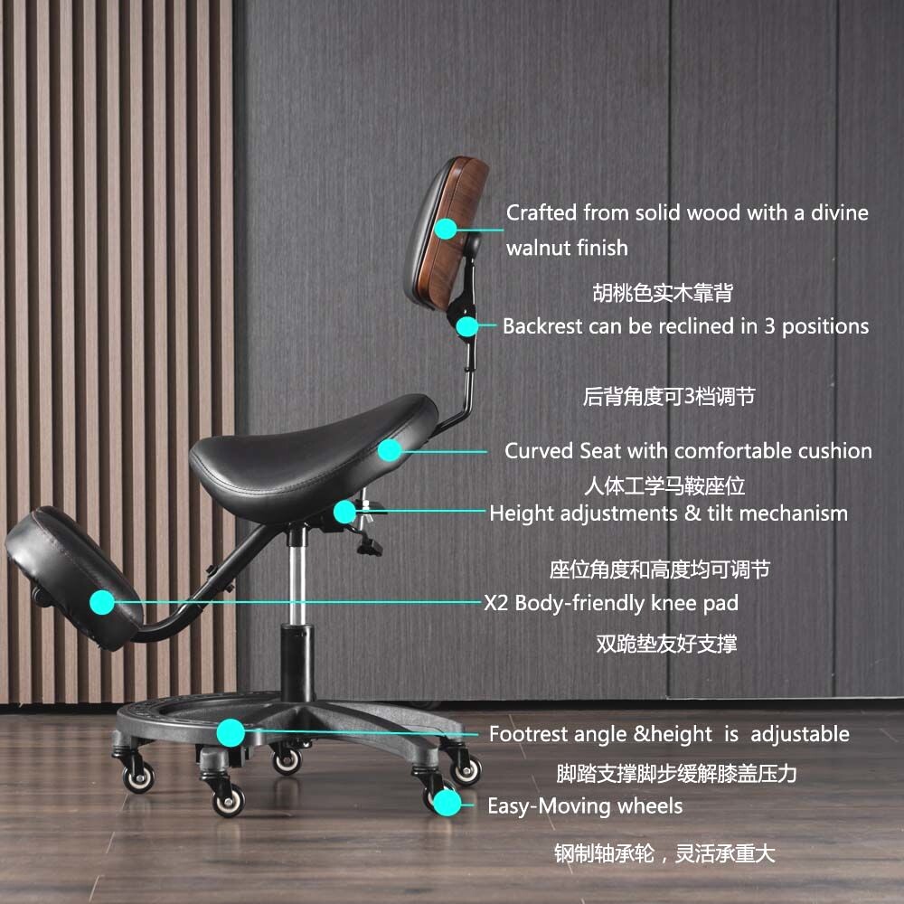 كرسي ركوع قابل للتعديل ومريح ل - مراجعة Ergonomic Office Chair وسعره